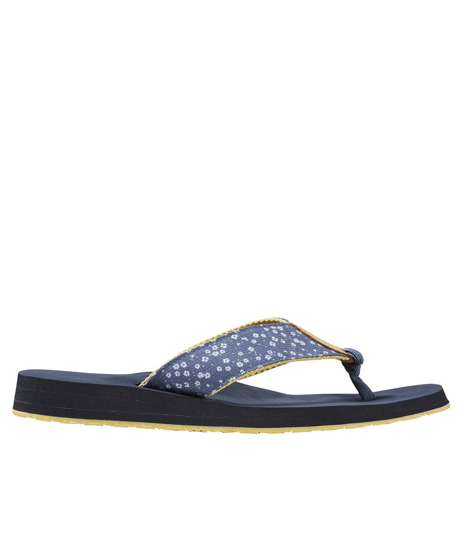 Women's Maine Isle Flip-Flops, Woven Print | L.L.Bean on sale