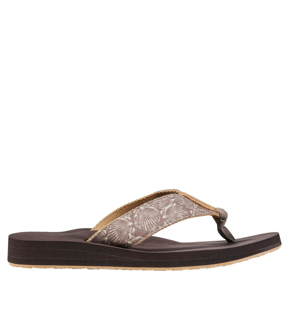 Women's Maine Isle Flip-Flops, Woven Print | L.L.Bean on sale