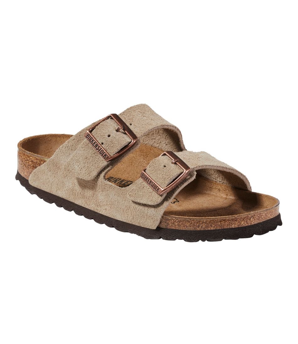 Women's Birkenstock Arizona Sandals, Suede, Classic Footbed | L.L.Bean online