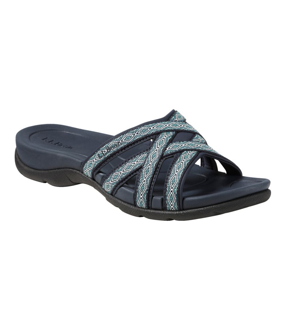 Women's Boothbay Slide Sandals, Print | L.L.Bean outlet