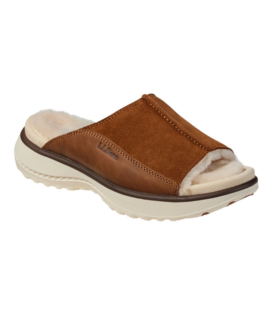 Women's Freeport Slides, Shearling-Lined | L.L.Bean on sale