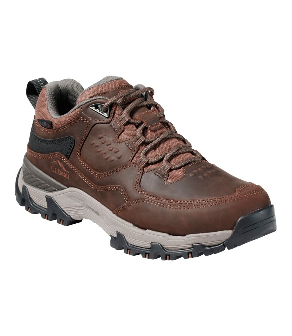 Men's Trail Model X Waterproof Hiking Shoes, Leather | L.L.Bean for sale