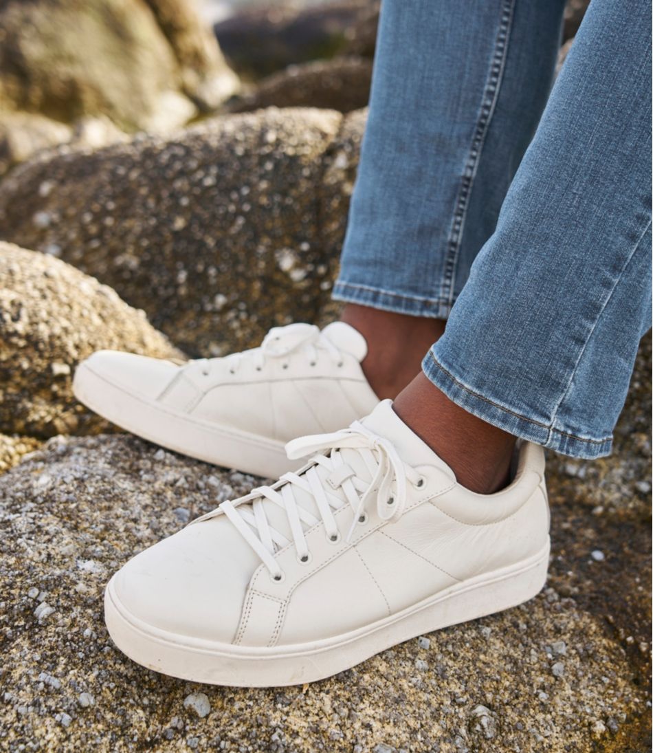 Men's Eco Bay Sneakers, Leather | L.L.Bean for sale