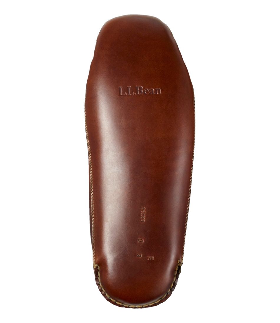 Men's Leather Double-Sole Slippers, Shearling-Lined | L.L.Bean near me