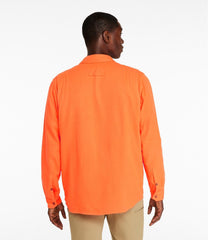 Men's Double L Field Shirt, Hunter Orange | L.L.Bean online
