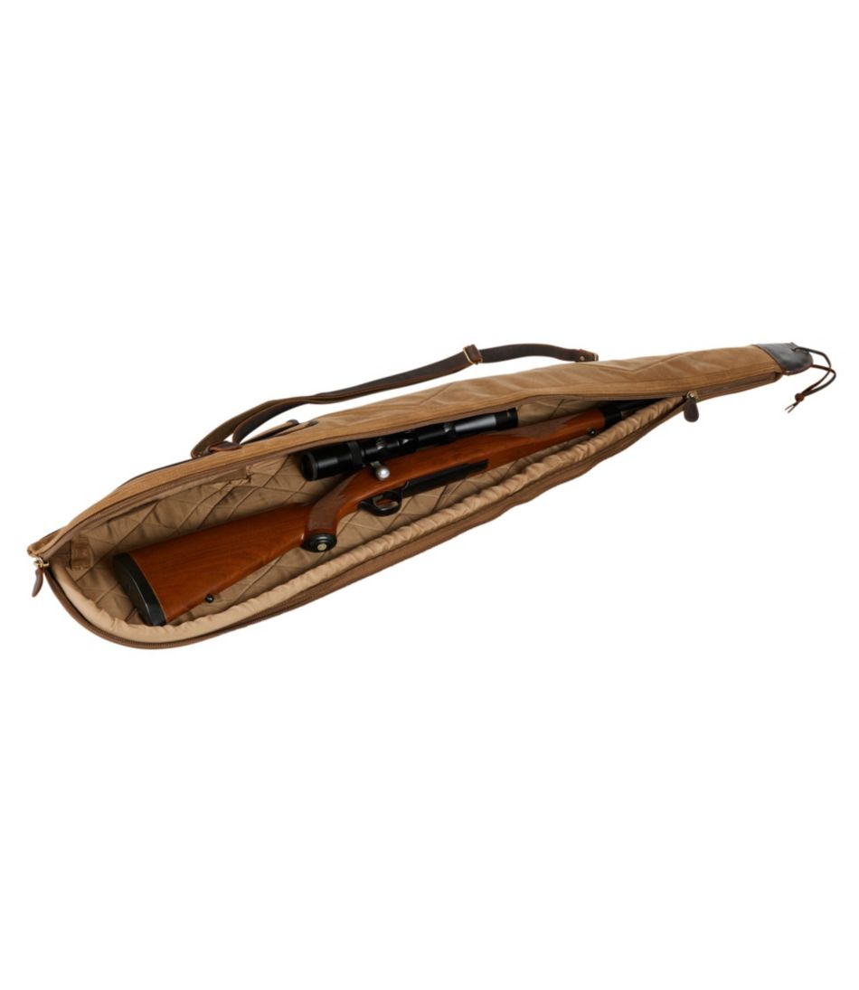 Double L Waxed Cotton Rifle Case | L.L.Bean for sale