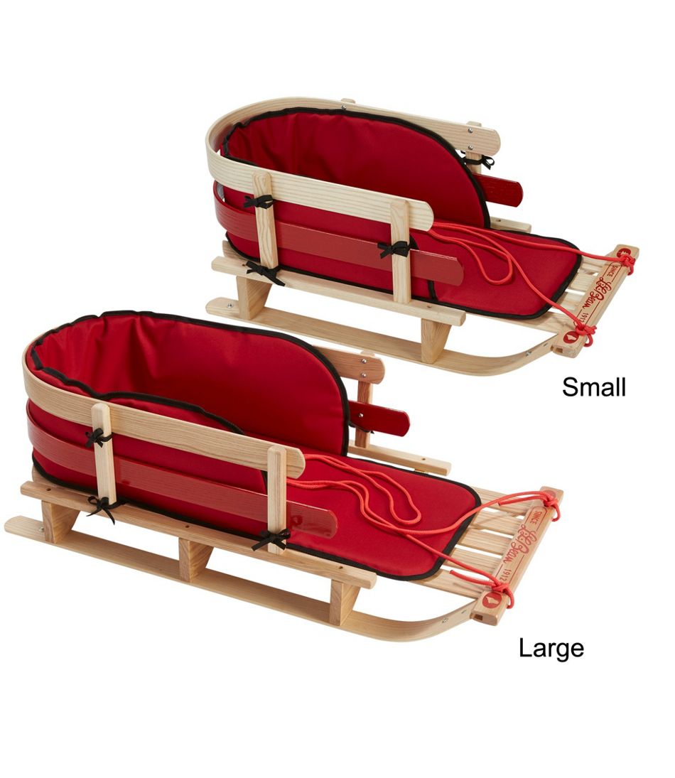 Kids' Pull Sled and Cushion Set | L.L.Bean outlet