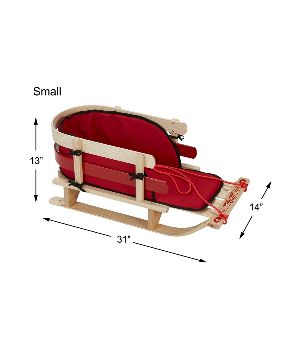 Kids' Pull Sled and Cushion Set | L.L.Bean outlet