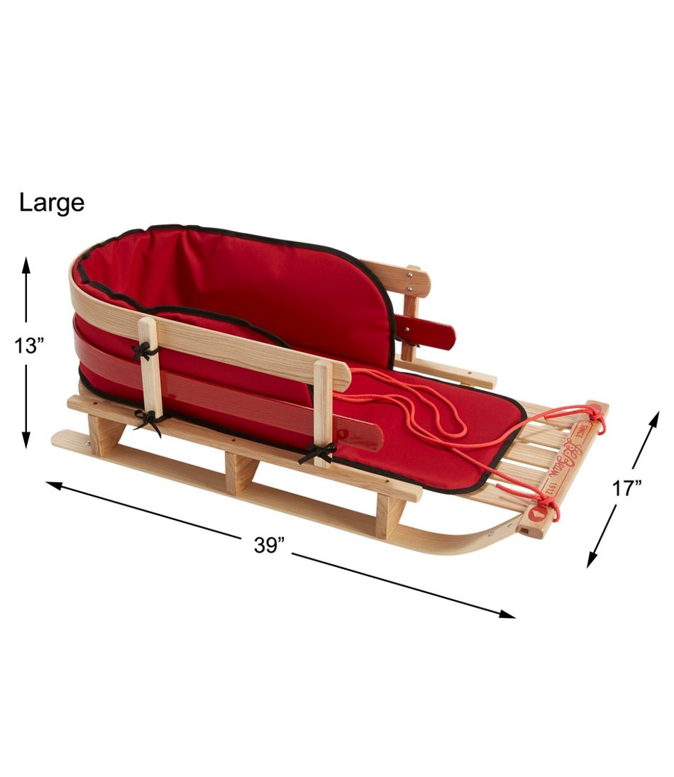 Kids' Pull Sled and Cushion Set | L.L.Bean outlet
