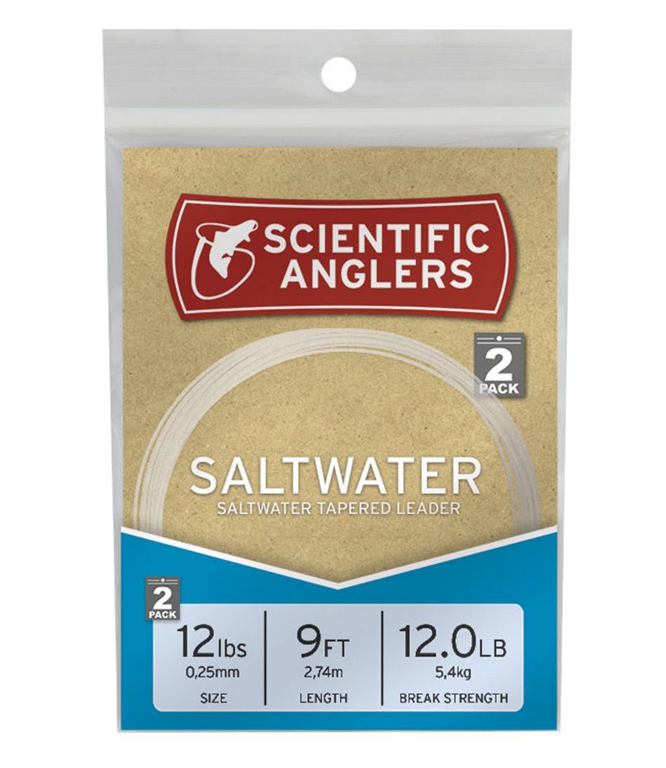 Scientific Anglers Saltwater Nylon Leaders, 9' 2-Pack | L.L.Bean discount