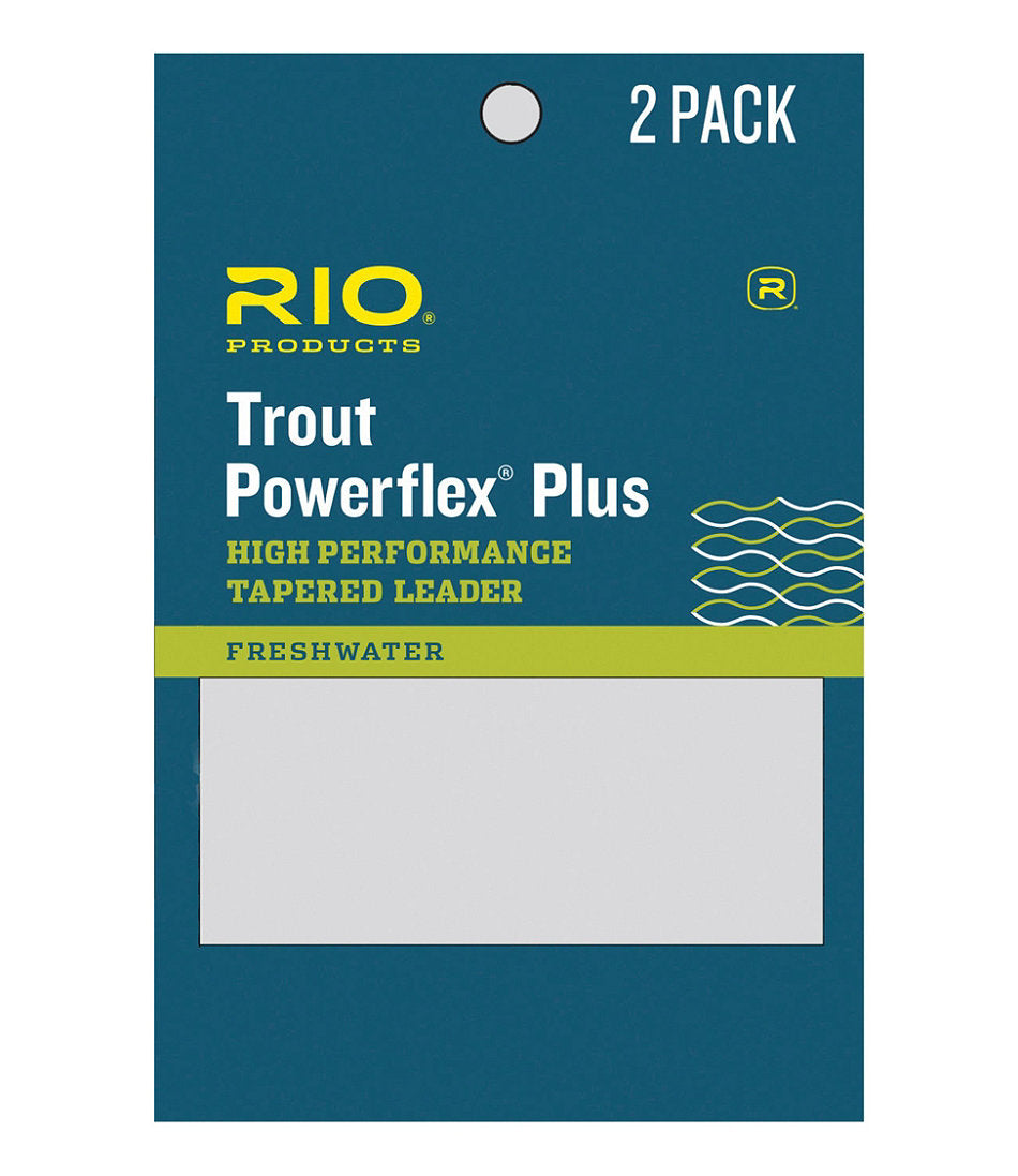 Rio Powerflex Plus 9' Tapered Leaders, 2-Pack | L.L.Bean for sale
