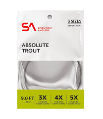 Scientific Anglers Absolute Trout Leader Assortment, 9' | L.L.Bean sale