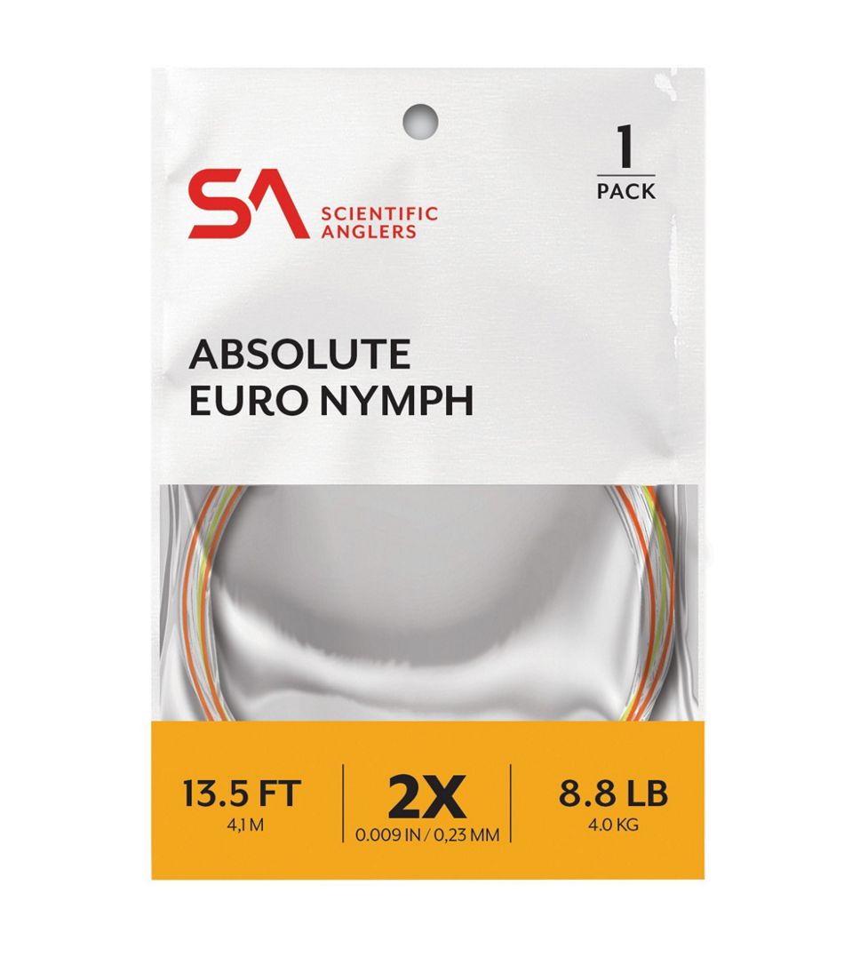 Scientific Angler Absolute Euro Nymph Leader, 2X | L.L.Bean on sale