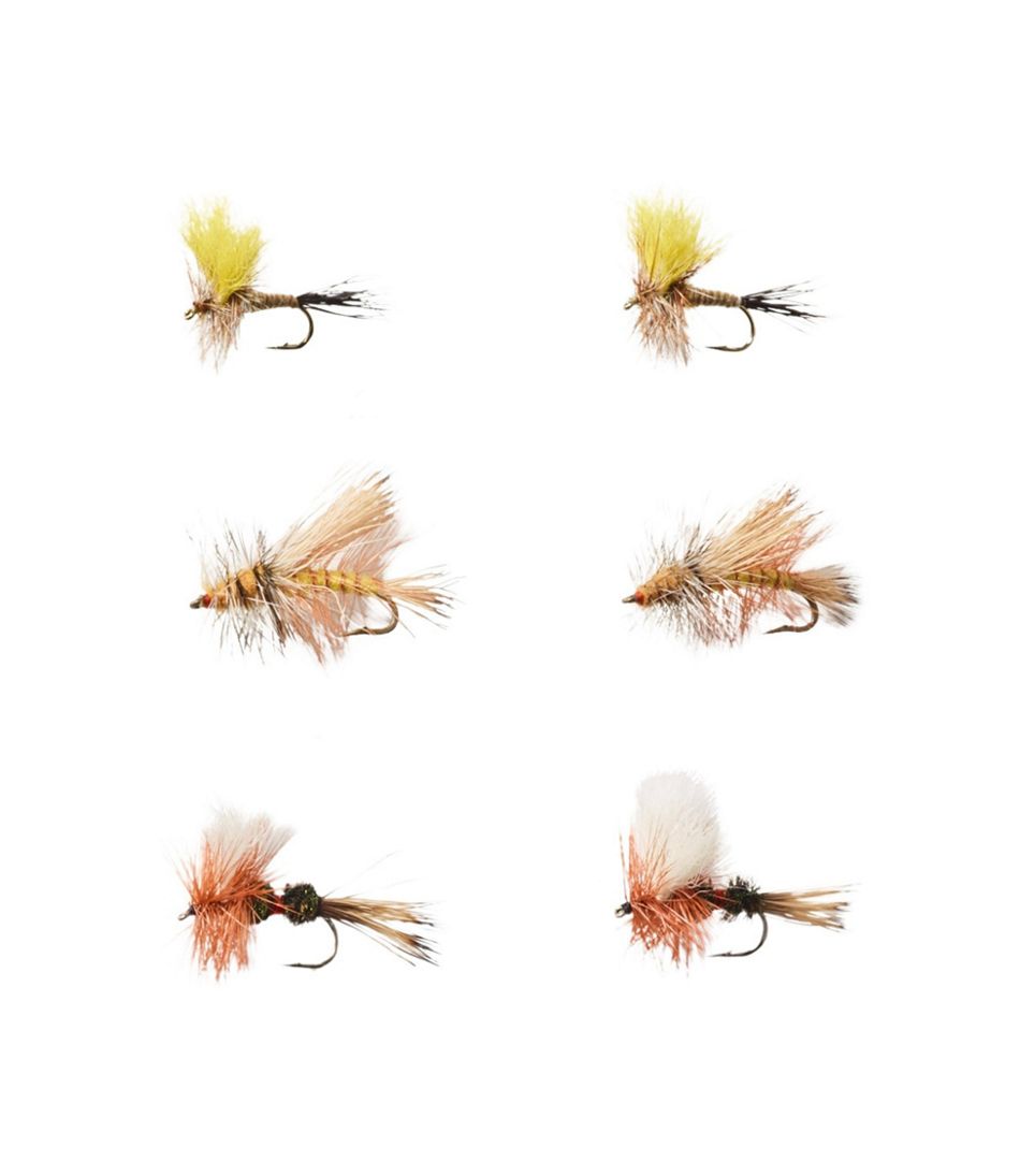 Umpqua Six-Piece Pocket Water Dry Fly Selection | L.L.Bean online