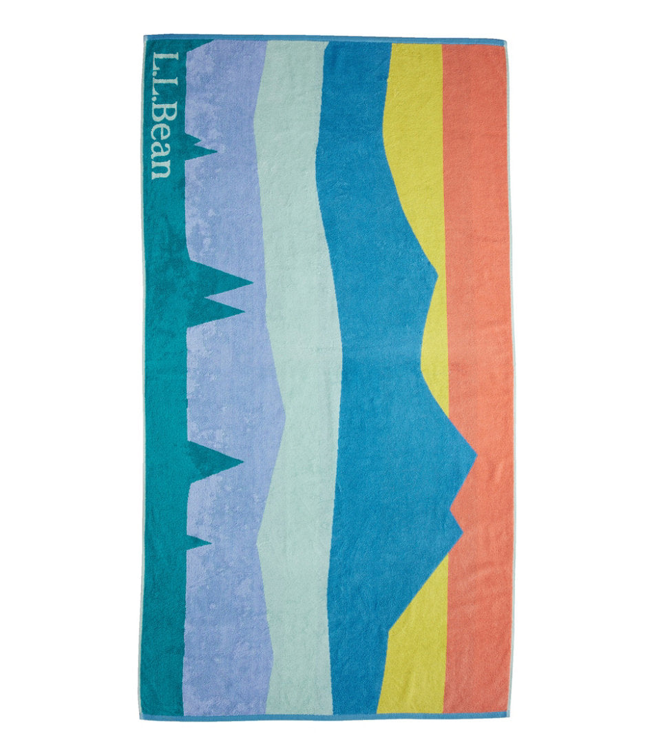 Seaside Beach Towel, Colorbars Scenic | L.L.Bean sale