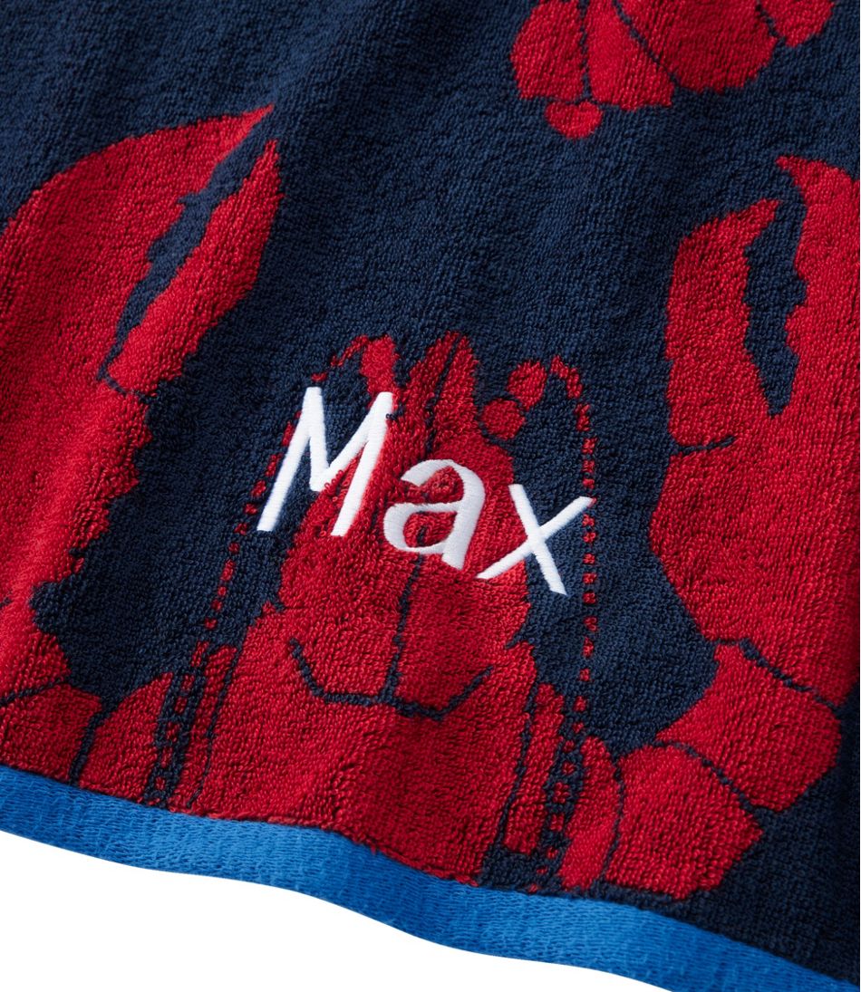 Seaside Beach Towel, Lobsters | L.L.Bean near me