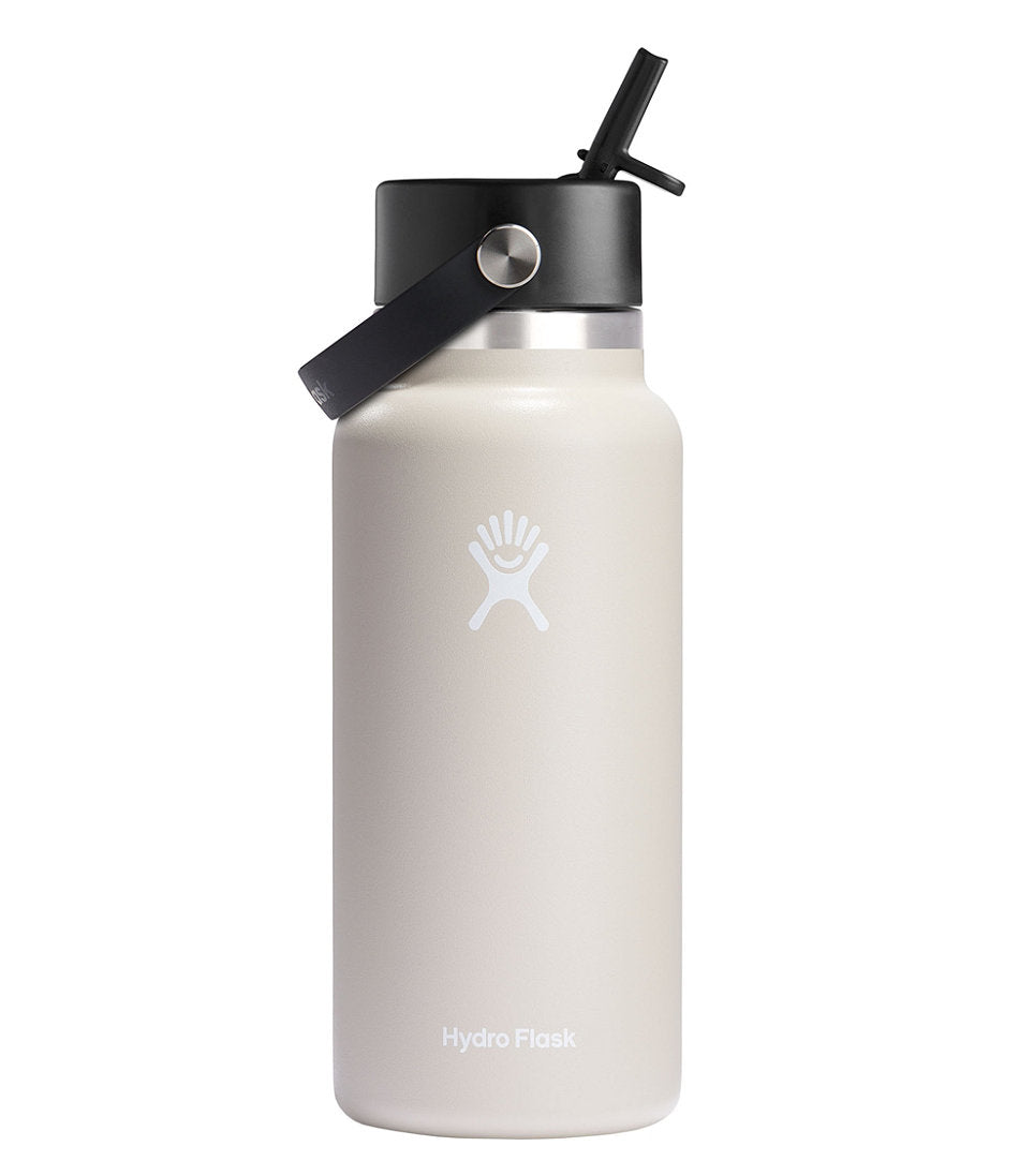 Hydro Flask Wide Mouth Water Bottle with Flex Straw Cap, 32 oz. | L.L.Bean sale