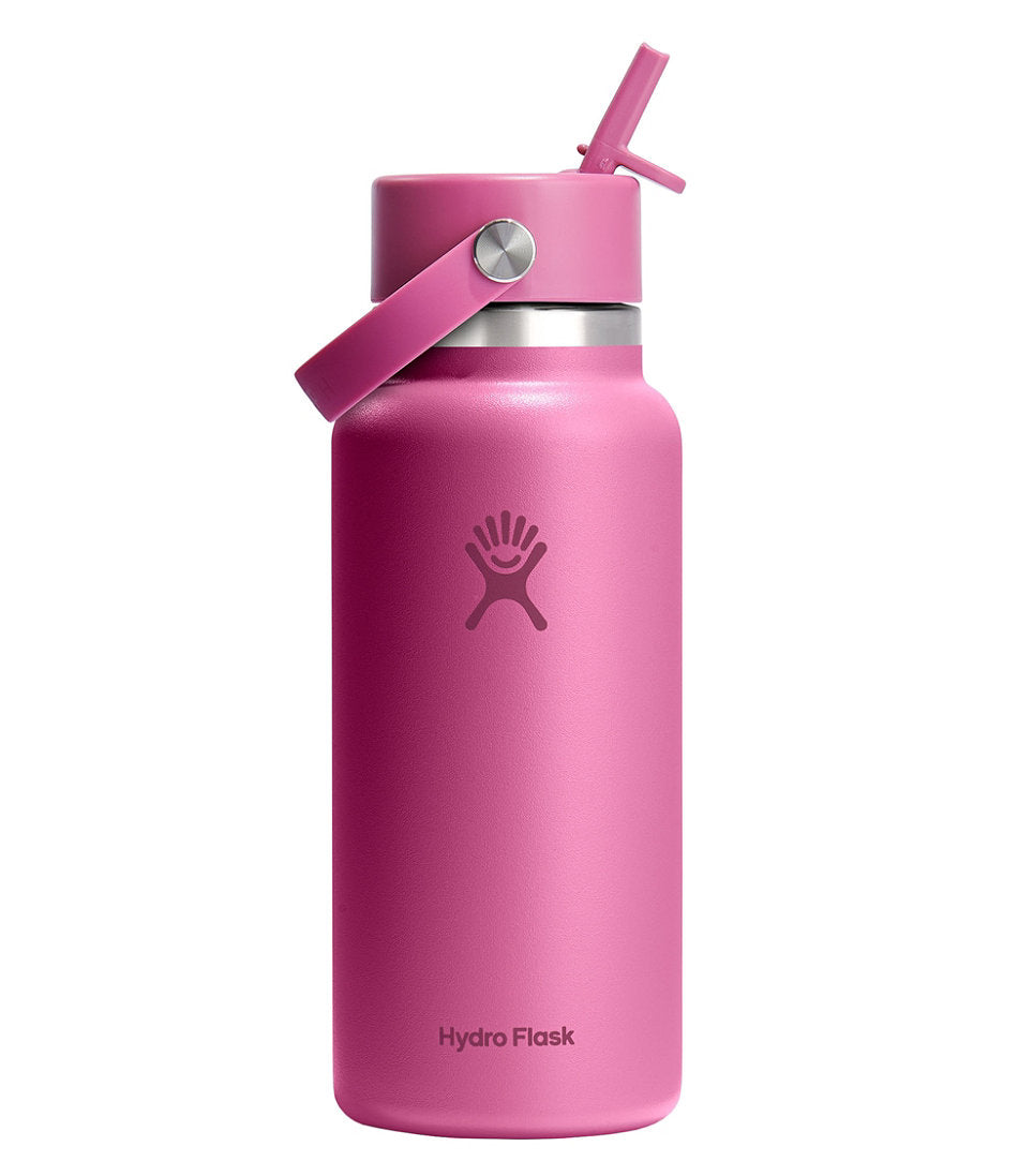 Hydro Flask Wide Mouth Water Bottle with Flex Straw Cap, 32 oz. | L.L.Bean sale