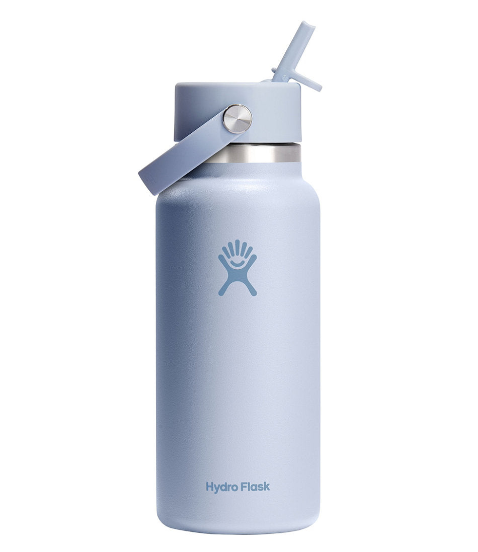 Hydro Flask Wide Mouth Water Bottle with Flex Straw Cap, 32 oz. | L.L.Bean sale