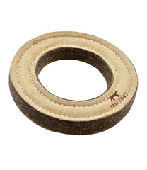 Natural Leather & Wool Ring Dog Toy | L.L.Bean sale