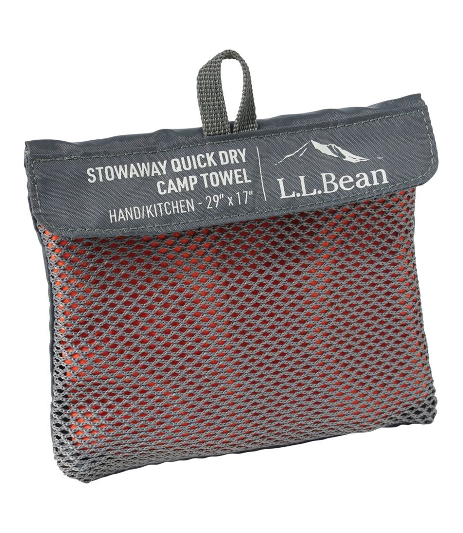 L.L.Bean Stowaway Quick-Dry Camp Towel, Print | L.L.Bean for sale