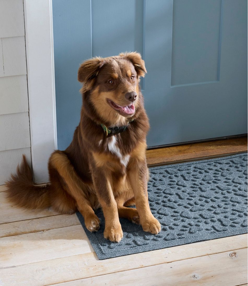 Recycled Waterhog Dog Mat, Scattered Paws | L.L.Bean on sale