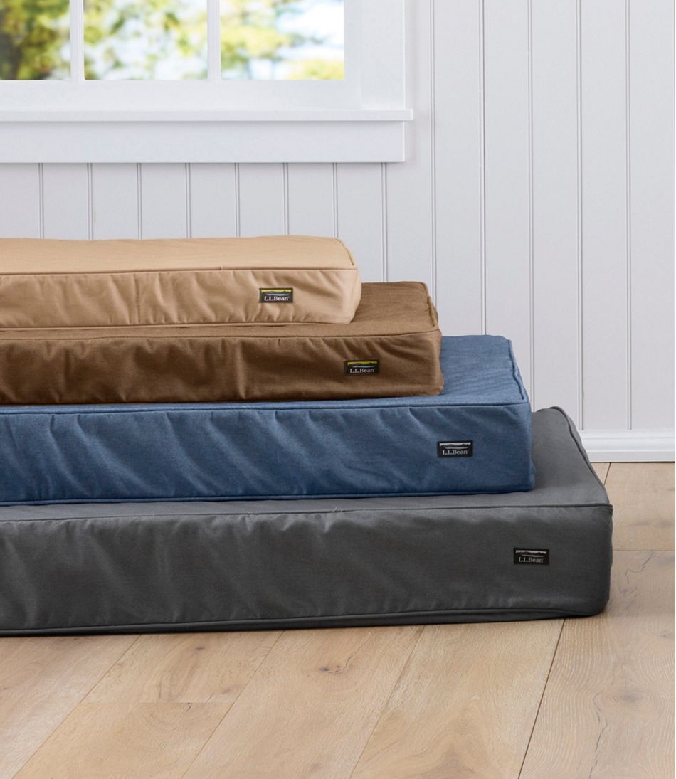 Premium Denim Dog Bed, Rectangular | L.L.Bean outlet