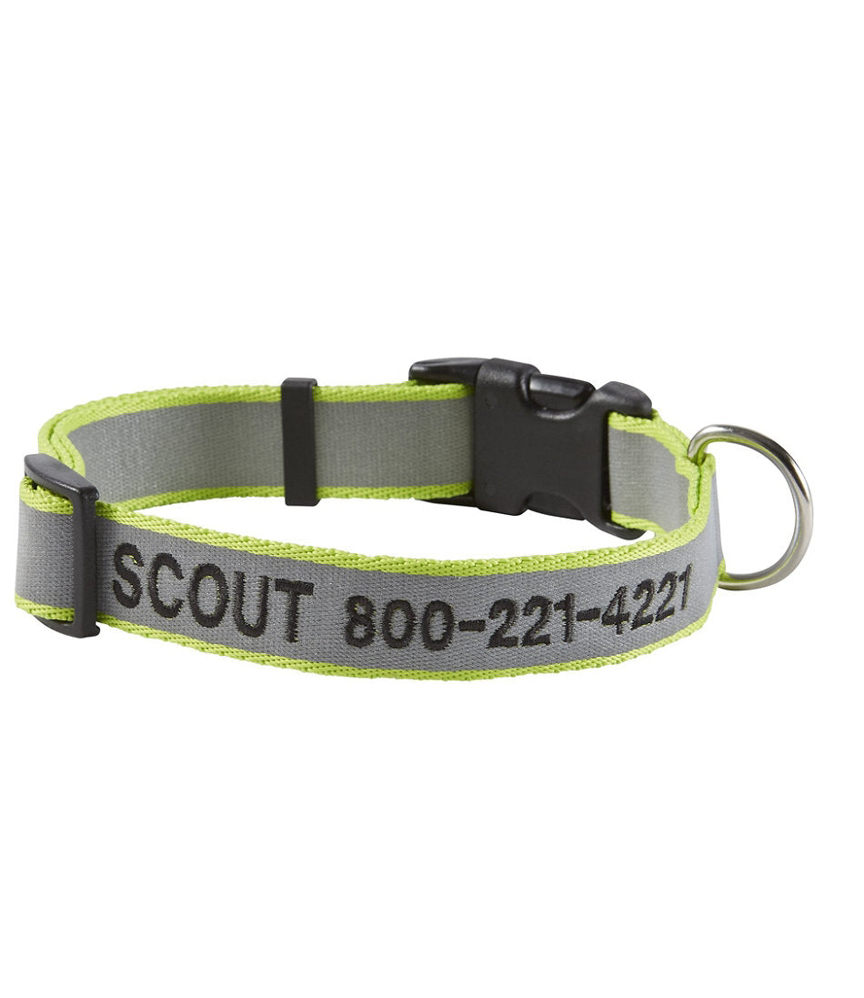 Personalized Pet Collar, Reflective | L.L.Bean sale