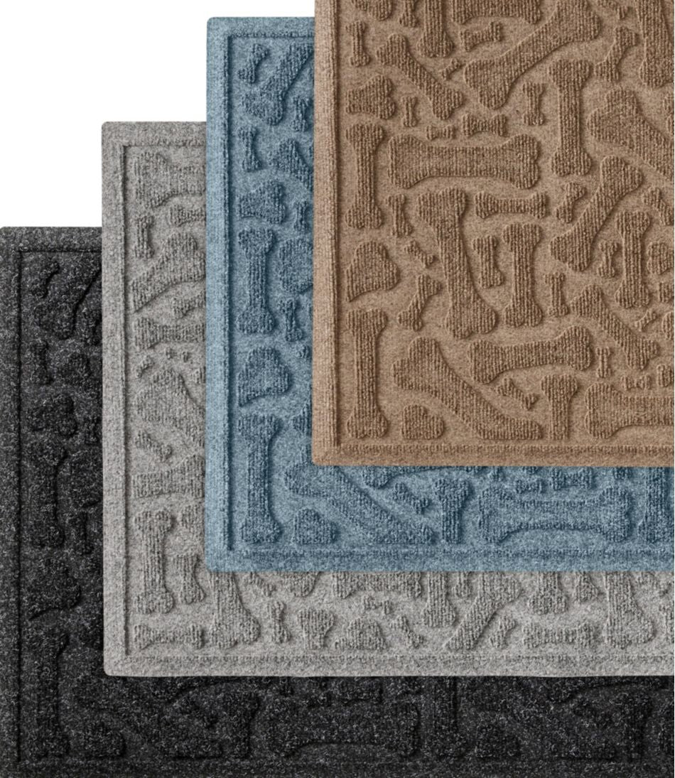 Recycled Waterhog Scattered Bones Mat | L.L.Bean for sale