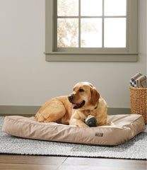 Premium Denim Therapeutic Dog Bed, Rectangular | L.L.Bean for sale