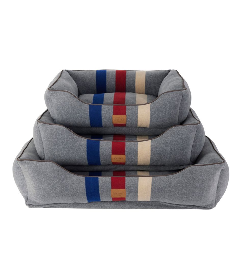 Cabin Stripe Dog Bed | L.L.Bean online