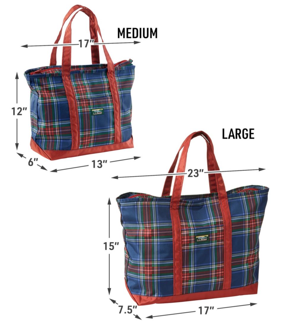Everyday Lightweight Tote, Plaid | L.L.Bean online