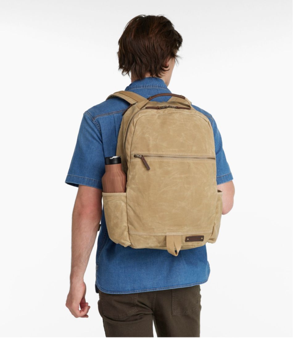 Waxed Canvas Travel Backpack | L.L.Bean discount
