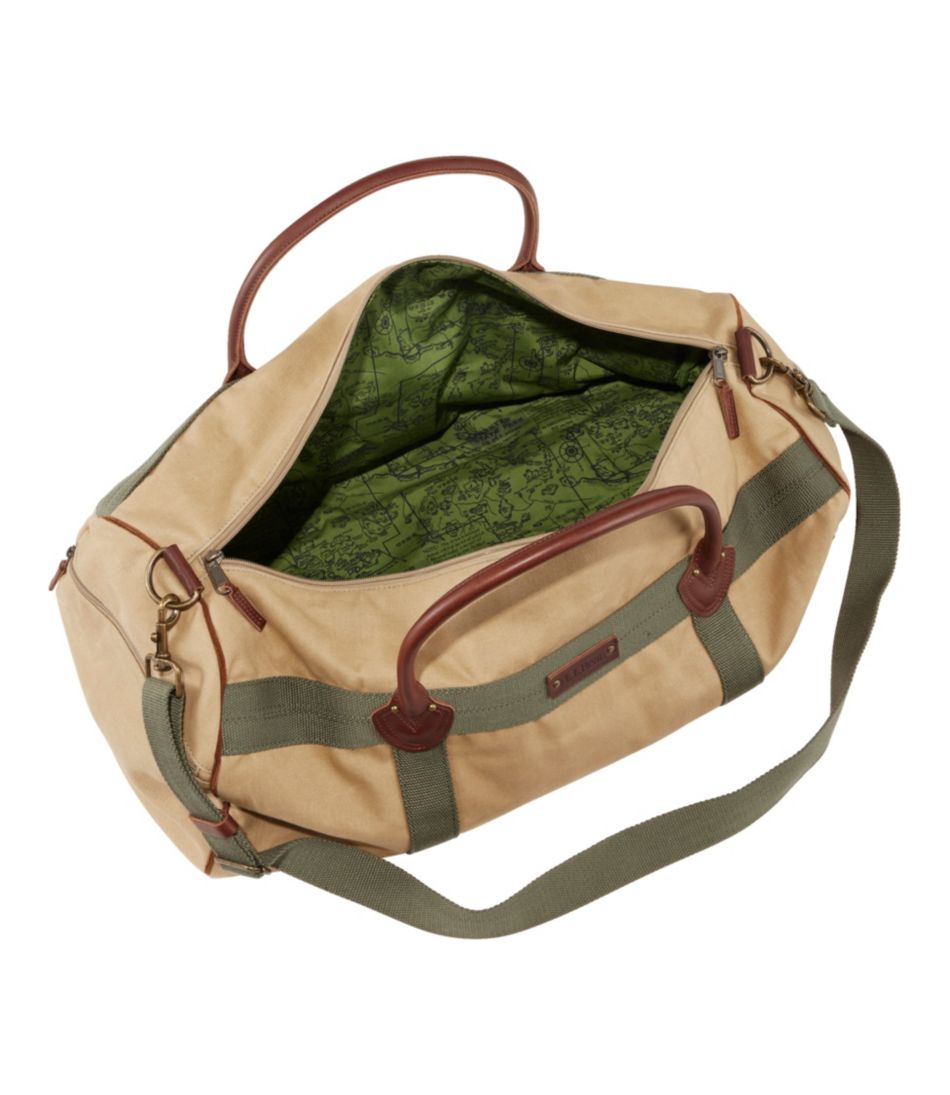 Waxed Canvas Duffle, Medium | L.L.Bean sale
