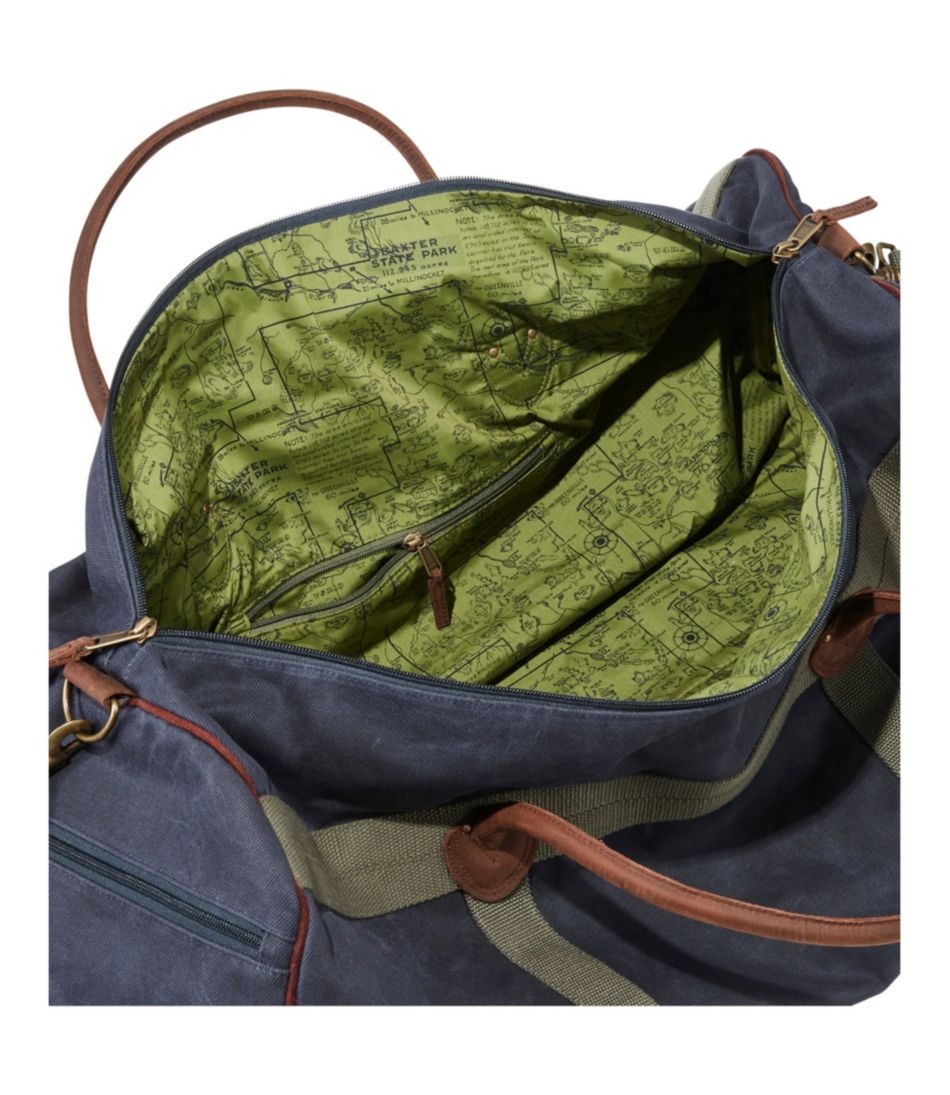 Waxed Canvas Duffle, Large | L.L.Bean discount