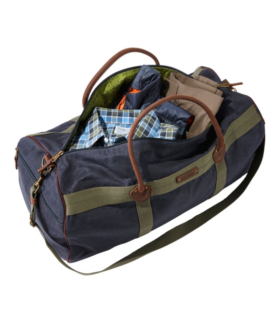 Waxed Canvas Duffle, Large | L.L.Bean discount