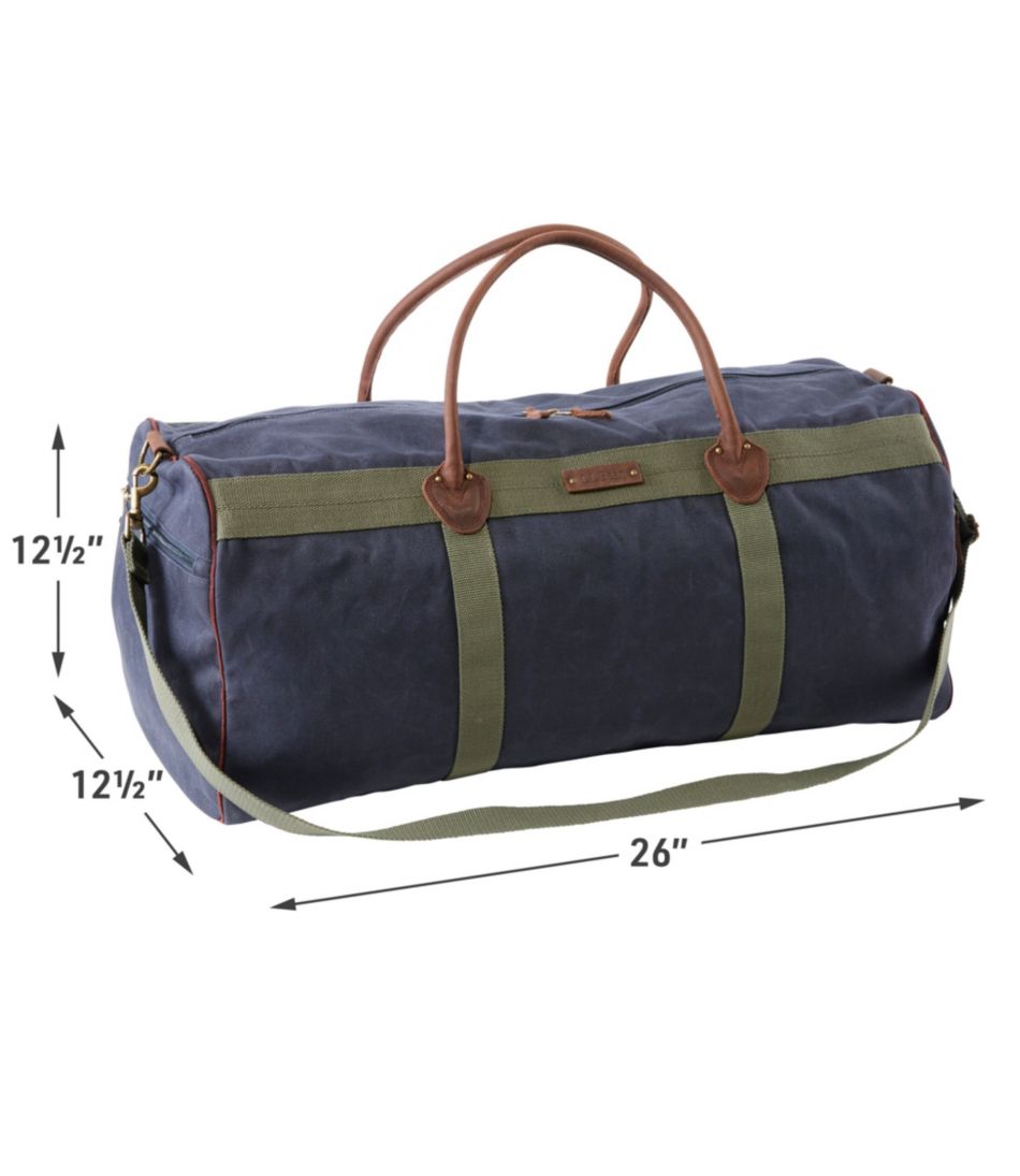 Waxed Canvas Duffle, Large | L.L.Bean discount