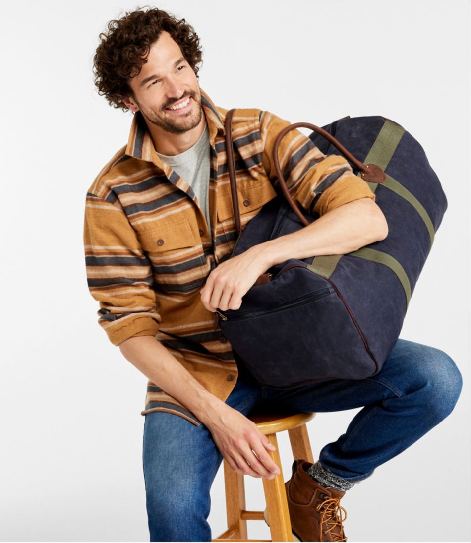 Waxed Canvas Duffle, Large | L.L.Bean discount