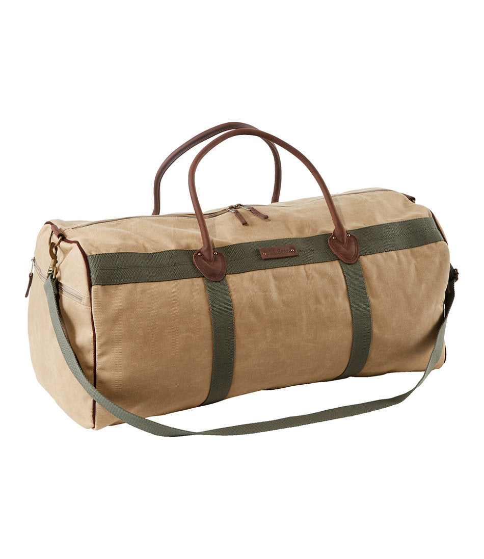 Waxed Canvas Duffle, Large | L.L.Bean discount