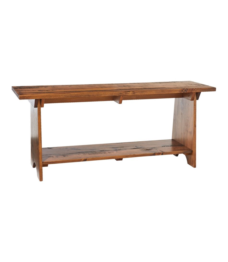 Rustic Wooden Mudroom Bench, Large | L.L.Bean sale