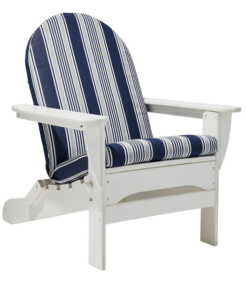Casco Bay Adirondack Chair Seat and Back Cushion, Stripe | L.L.Bean discount