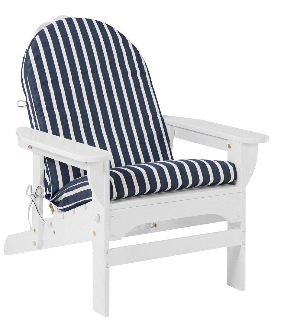 Casco Bay Adirondack Chair Seat and Back Cushion, Stripe | L.L.Bean discount