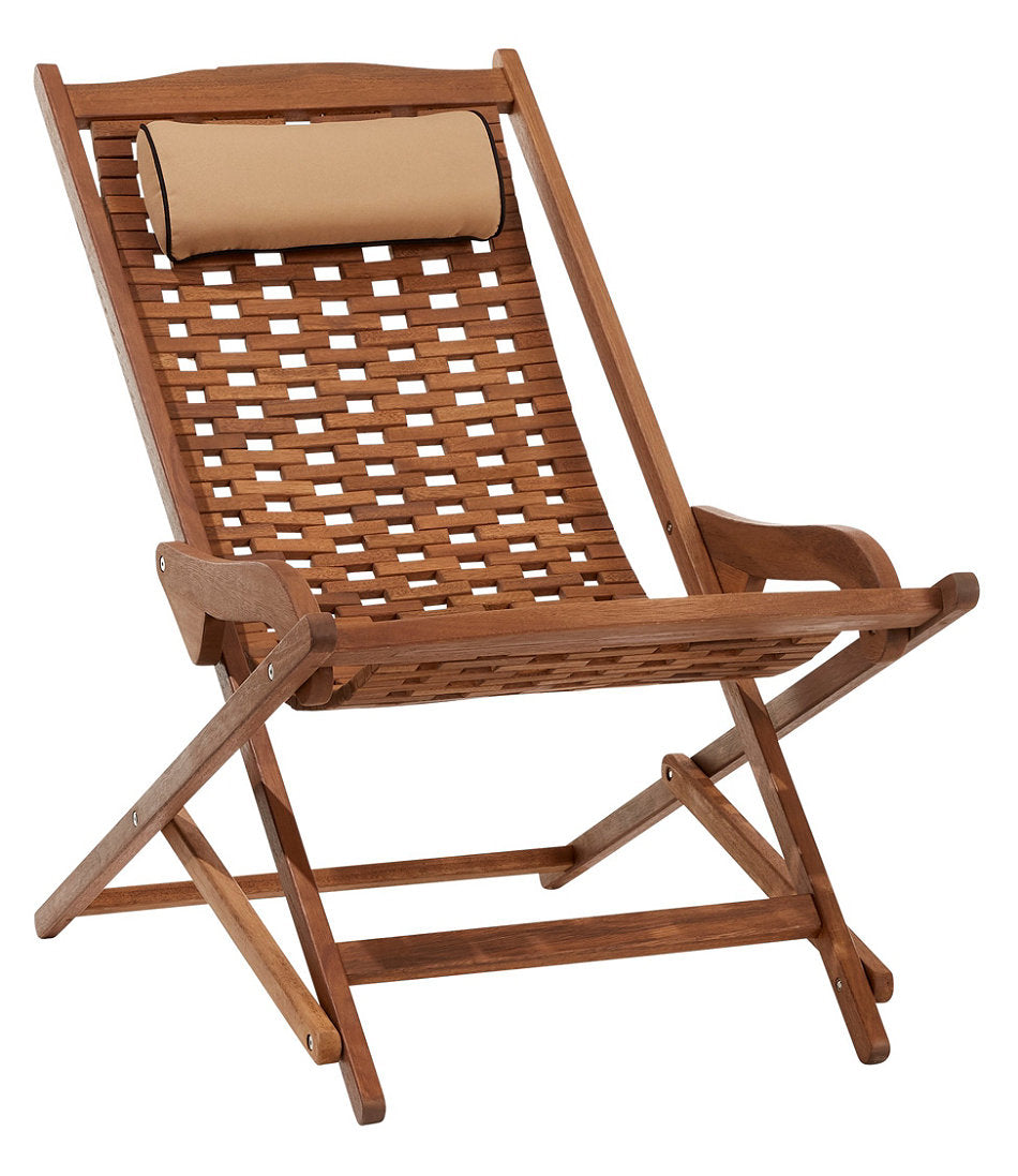 Eucalyptus Sling Folding Lounger | L.L.Bean for sale