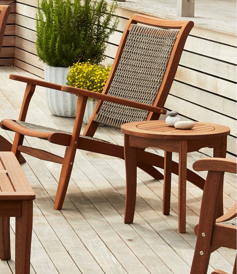 Eucalyptus Round Side Table | L.L.Bean near me