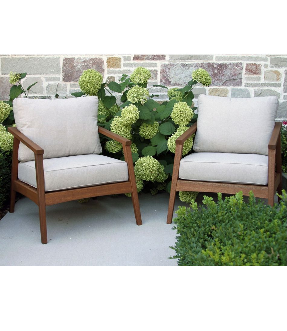 Eucalyptus Patio Chair, Set of Two | L.L.Bean outlet