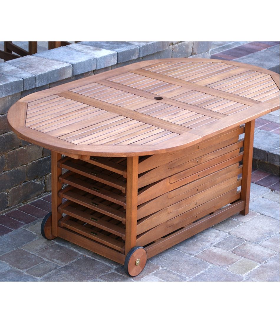 Eucalyptus Storage 7-Piece Dining Set | L.L.Bean on sale