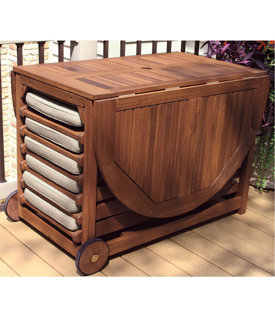 Eucalyptus Storage 7-Piece Dining Set | L.L.Bean on sale
