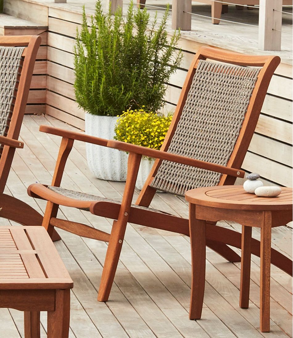 Wicker Eucalyptus Chair | L.L.Bean on sale