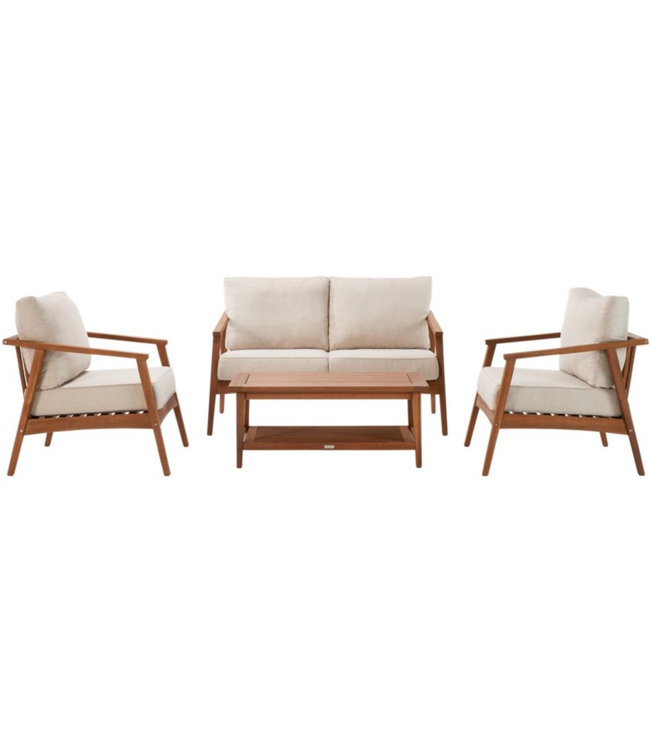 Eucalyptus 4-Piece Patio Set | L.L.Bean sale