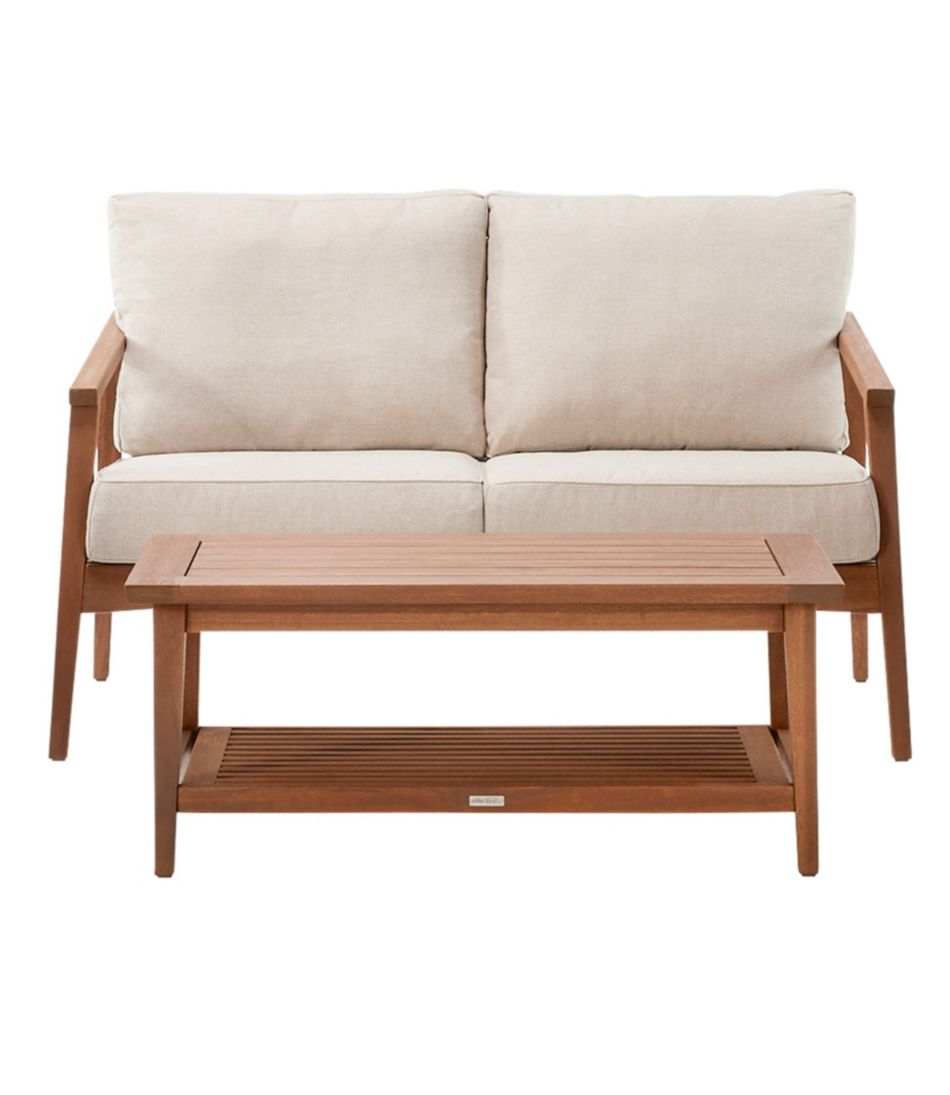 Eucalyptus 4-Piece Patio Set | L.L.Bean sale